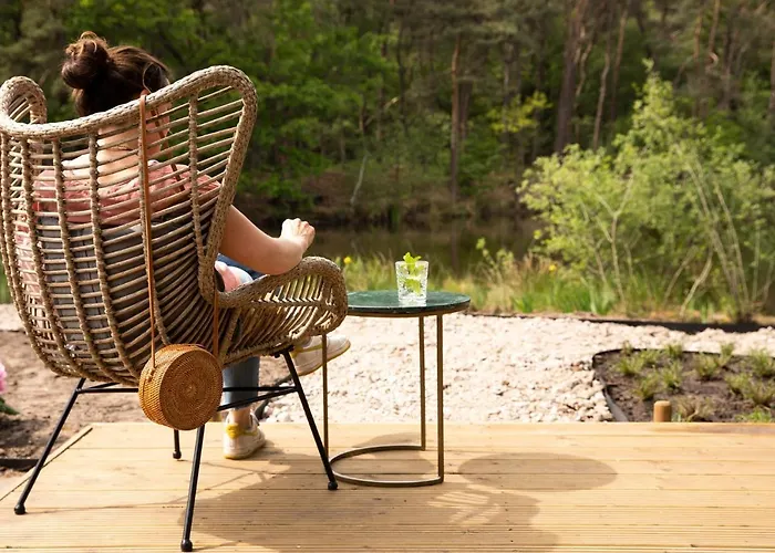 Chalet Kampinastaete, Hippe Midden In Natuurgebied De Kampina *